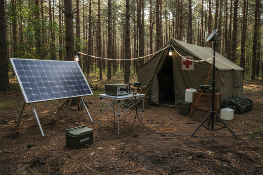 Off-Grid Power Continuity System for Critical Emergency Infrastructure