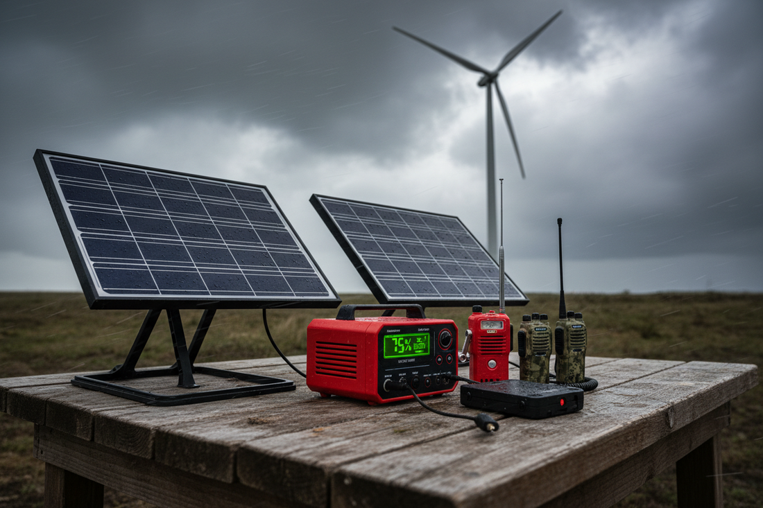 Power-Independent Emergency Communication & Energy Continuity Setup