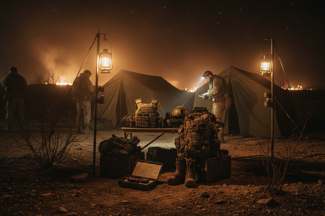 High-Risk Environment Survival System: Tactical Protection, Emergency Lighting, and Field Mobility Gear for Crisis Zones