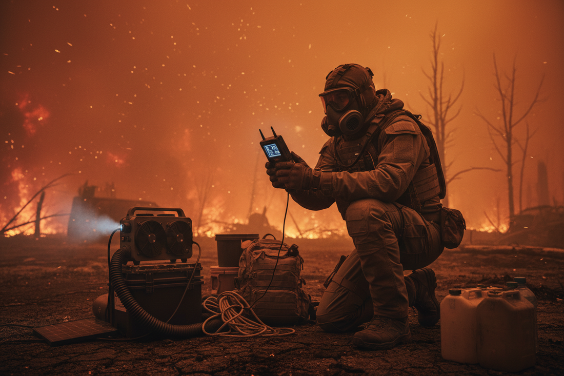 Survival-Ready Air Quality and Cooling Strategies for Extreme Weather Events