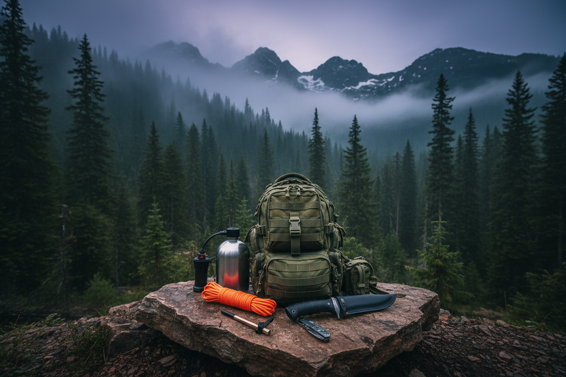 Wilderness Survival Core System: Gear Mobility, Water Security, and Personal Protection in Unstable Environments