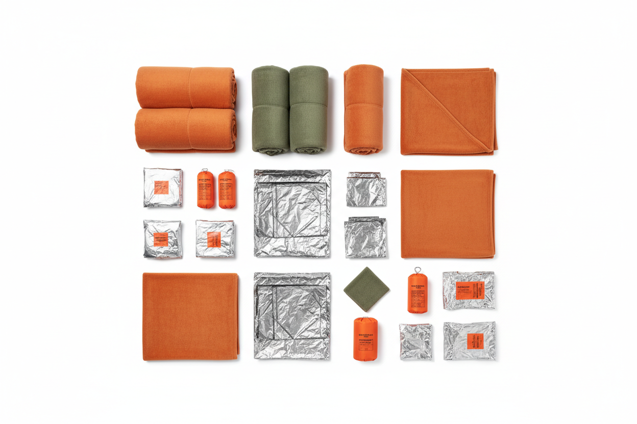 Emergency Blankets & Throws