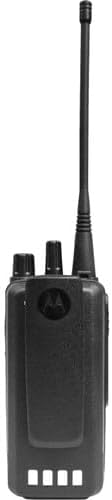 4 x Motorola CP100D Analog UHF Portable Non-Display Two Way Radio, 16 Channel, 4 Watt (403-480MHz) - 4 Pack Bundle