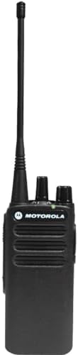 4 x Motorola CP100D Analog UHF Portable Non-Display Two Way Radio, 16 Channel, 4 Watt (403-480MHz) - 4 Pack Bundle