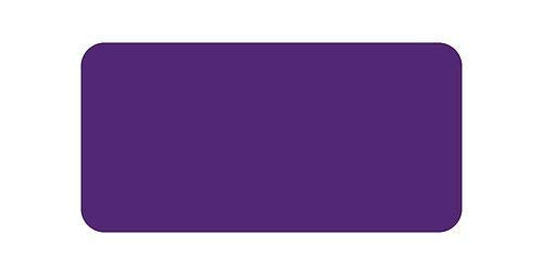 5S Location Marking Dash (Various Sizes Available) Durable Dash Shaped Floor Marker by Graphical Warehouse- Vibrant Colors, Rounded Corners (6x2" (50 Pack), Purple)