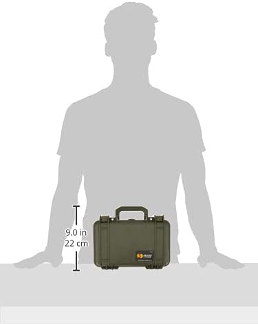 Pelican 1170 Case With Foam (OD Green)