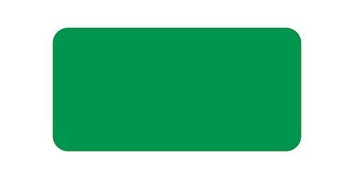 5S Location Marking Dash (Various Sizes Available) Durable Dash Shaped Floor Marker by Graphical Warehouse- Vibrant Colors, Rounded Corners (12x2" (25 Pack), Green)