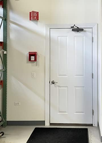 Overdose Emergency Kit Non-Locking Cabinet & Sign Bundle - High Visibility & Secure, 22 Gauge Steel, Wall Mountable with Acrylic Window, Break Hammer - Universal Capacity (Medication Not Included)
