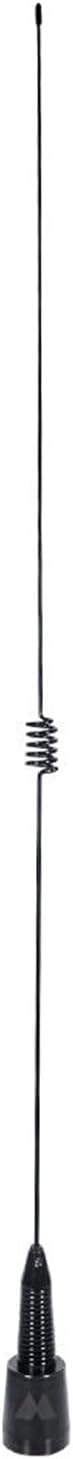 Midland - MXTA26 MicroMobile 1.5 inch Base Diameter 6DB Gain Whip Antenna with NMO Great for Off-roaders, overlanders, Farmers - Max Power120W Boost Signal Output - 5/8 Wave - 32” Antenna