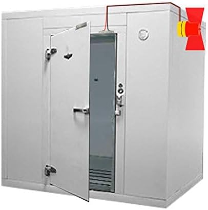 Door Ajar Warning Light: Open, Freezer, Warehouse or Window Warning Signal Light with 20 Ft. Extension Wire, Magnetic Base and Free Batteries