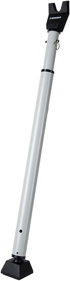 BRINKS Door Security Bar - Adjustable Brinks Door Security Bar for Travel, School, Dorm and Home - Door Jammer for Hinged Doors and Sliding Door Security – Silver