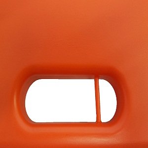 LINE2design Spinal Immobilization Medical Backboard with Speed Clip Pins – Portable and Lightweight Transport Unit Safety CPR Board - Orange