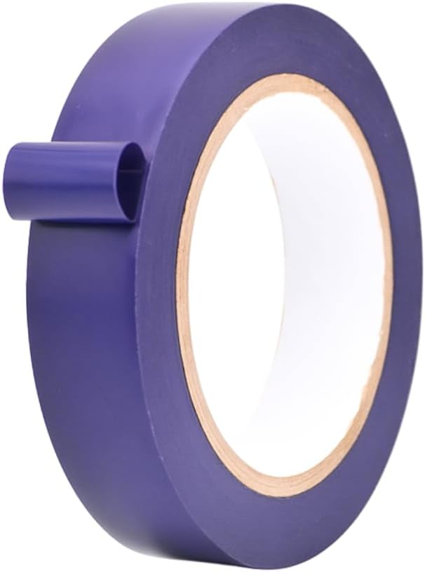 MAT Vinyl Marking Tape Purple - 1 inch x 36 yds. for Safety Floor Marking (School Gym, Restaurants, Warehouse), Dance Floor Splicing, Pinstriping Cars & Boats