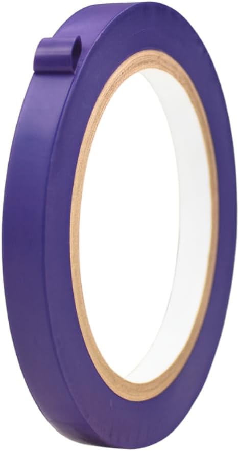 MAT Vinyl Marking Tape Purple - 3/8 inch x 36 yds. for Safety Floor Marking (School Gym, Restaurants, Warehouse), Dance Floor Splicing, Pinstriping Cars & Boats