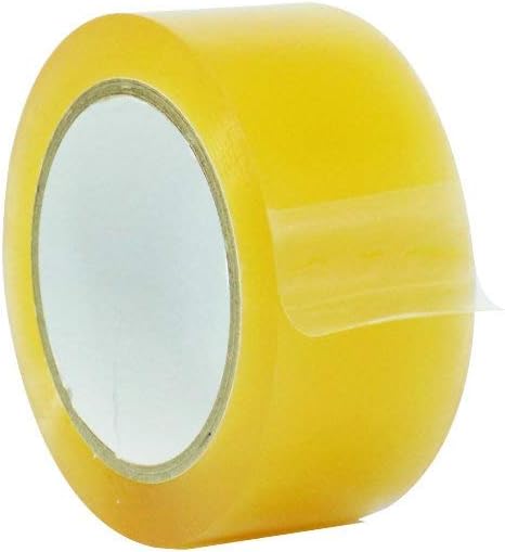 WOD VTCP366 Clear Pinstriping Dance Floor Vinyl Tape, 1/2 inch x 36 yds. Marking Tape for School Gym, Warehouse, Parking Spaces and More