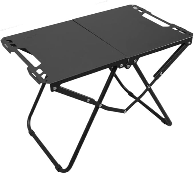 Portable Folding Camping Table – Multifunctional Hangable Edge Design for Beach, Picnic, Hiking & BBQ