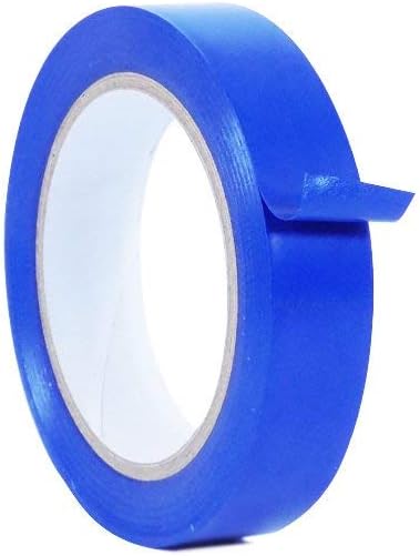 WOD VTCP366 Dark Blue Pinstriping Dance Floor Vinyl Tape, 1.5 inch x 36 yds. Marking Tape for School Gym, Warehouse, Parking Spaces and More