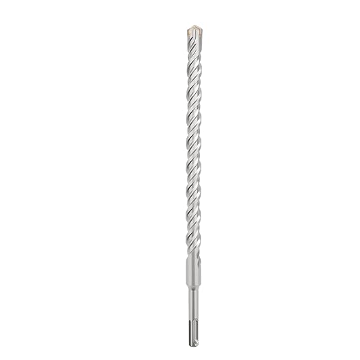 25/32 in x 18 in (20x460mm) SDS Plus Rotary Hammer Drill Bit, Concrete Drill Bit for Concrete, Brick, Cement and Stone, Length (Length : 460mm / 18 inch, 25/32 inch （ 20mm)