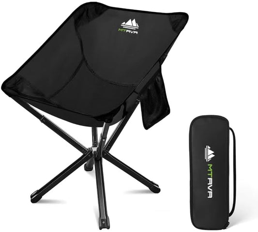 Ultra-Lightweight Backpacking Chair — Compact Folding Design, Quick-Deploy Telescopic Frame, Stable Aluminum Construction, Portable Camp Chair for Hiking, Travel & Backpacking