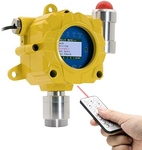 Oxygen Detector by Forensics | Industrial Wall Mount | Continuous Monitoring | USA NIST Traceable Calibration | Explosion Proof | Sound & Light Alarms | Relay Output | 0-30% O2 |