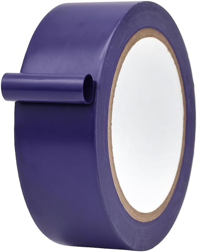 MAT Vinyl Marking Tape Purple - 1.5 inch x 36 yds. for Safety Floor Marking (School Gym, Restaurants, Warehouse), Dance Floor Splicing, Pinstriping Cars & Boats