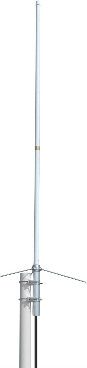 FB17UV Dual Band 2M/70CM Fiberglass 4.5/7.2dBi 66in. UHF-Female(SO239) Base Outdoor Roof Antenna with Bracket Mount for Kenwood Yaesu Motorola Icom Mobile Radio Transceiver