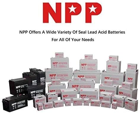 NPP HR1251W 12V 306Watts 51Watt/ Cell AGM Sealed Lead Acid Rechargeable Battery 12V 14Ah, 15Ah, Flame Retardant High Rate UPS Battery