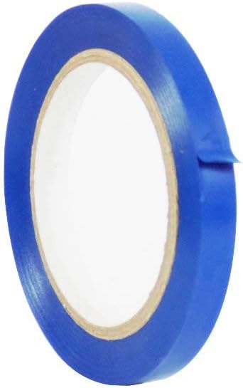 WOD VTCP366 Dark Blue Pinstriping Dance Floor Vinyl Tape, 3/4 inch x 36 yds. Marking Tape for School Gym, Warehouse, Parking Spaces and More