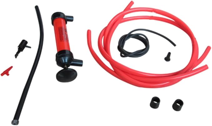 Manual Liquid Transfer Pump Hand Siphon Pump for Emergency Fuel Transfer for Boats Atvs and Generators Easy to Use for Travel