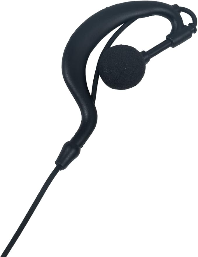 2.5mm Walkie Talkie Earpiece with Mic 1 Pin G Shape Headset for Motorola Talkabout MH230R MR350R T200 T200TP T260 T260TP T460 T600 T800 MT350R Two Way Radio Accessories