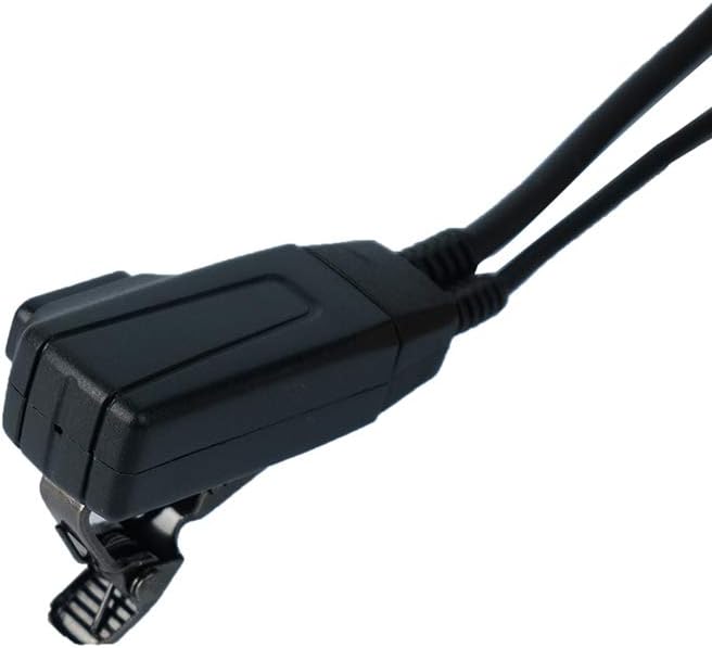 Caroo XPR 6550 Earpiece with Mic, D Shape Headset for Motorola APX4000 APX6000 APX7000 APX900 XPR6350 XPR6580 XPR7350 7350e XPR7380 XPR7550 7550e XPR7580 7580e Two Way Radio Walkie Talkie