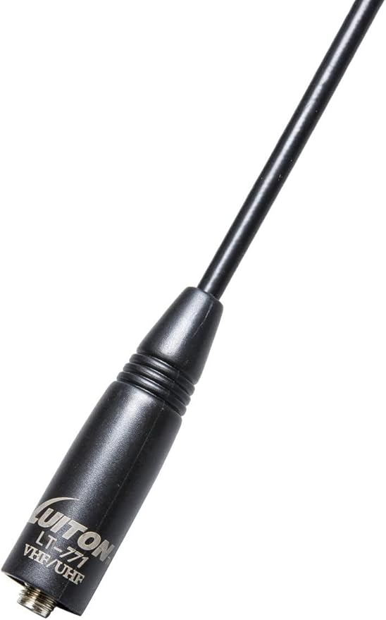 Radio Antenna for BaoFeng UV-5R/888S Long Range Walkie Talkie Antenna 15.6-Inch Whip VHF/UHF (144/430Mhz) Antenna SMA-Female(2 Pack)