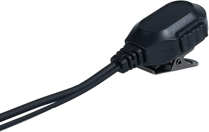 Earpiece Headset with MIC PTT 1 PIN 2.5MM for Motorola Talkabout Walkie Talkie 2 Way Radio MR350R MD200TPR MH230R MS350R MT350R MG160A MH230TPR G Shape,10 Pack