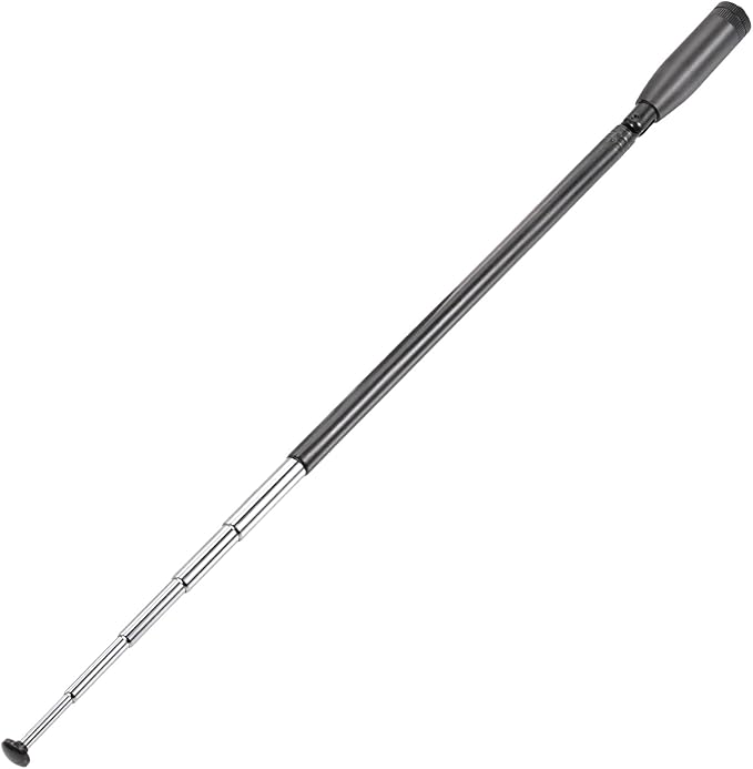 Superbat Two Way Radio Antenna Replacement Telescopic/Rod SMA Female Dual Band VHF/UHF 144/430MHz Antenna for Wouxun/TYT HT Radios Walkie Talkie MMDVM Hotspot Board etc.