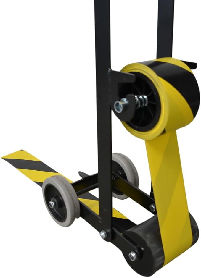 MAT Lane Marking Floor Tape Dispenser Industrial Hand-Push Tape Applicator, Ideal for Marking Safety Aisles, Traffic Lanes, Storage Areas Fits Tape Up to 4 Inches Wide (4-Inch Core) FMT-1