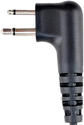 A 2 Pin Earpiece Headset for M0torola CP200,GP300,CLS1110,CLS1410 Walkie Talkies/Two Way Radio with Transparent Acoustic Tube (Pack of 2)