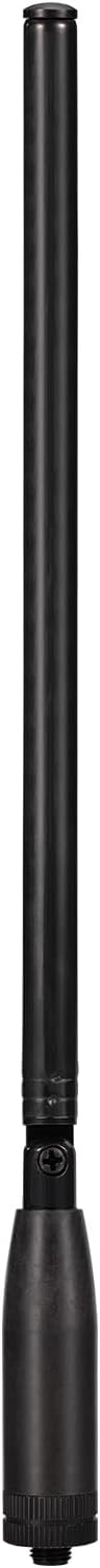 Superbat Two Way Radio Antenna Replacement Telescopic/Rod SMA Female Dual Band VHF/UHF 144/430MHz Antenna for Wouxun/TYT HT Radios Walkie Talkie MMDVM Hotspot Board etc.