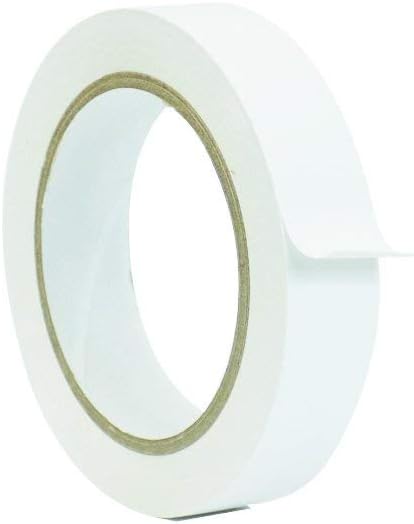WOD VTCP366 White Pinstriping Dance Floor Vinyl Tape, 1.5 inch x 36 yds. Marking Tape for School Gym, Warehouse, Parking Spaces and More