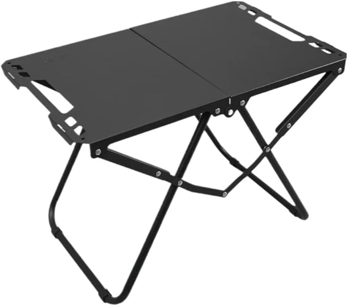 Portable Folding Camping Table – Multifunctional Hangable Edge Design for Beach, Picnic, Hiking & BBQ