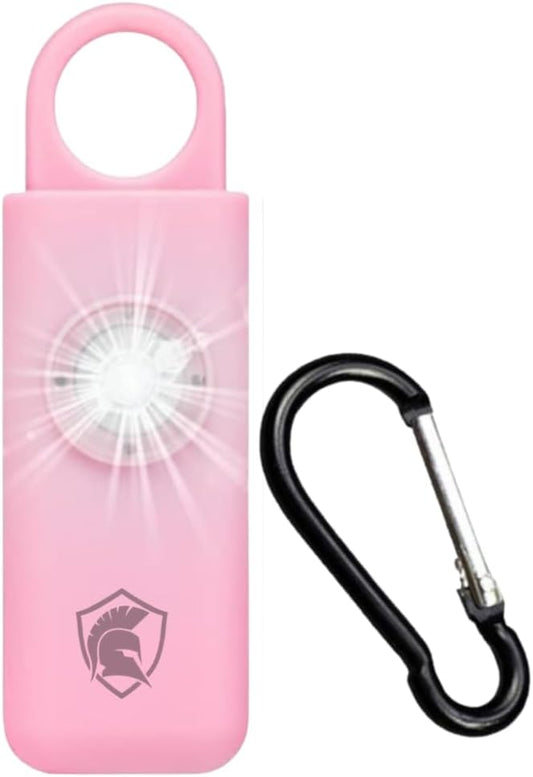 The Original Personal Safety Alarm for Women - Loud Siren, Strobe Light and Key Chain 2.0 Version (Pink)