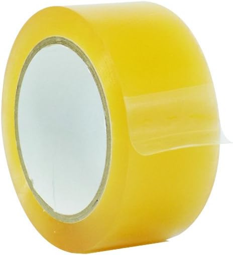 WOD VTCP366 Clear Pinstriping Dance Floor Vinyl Tape, 4 inch x 36 yds. Marking Tape for School Gym, Warehouse, Parking Spaces and More