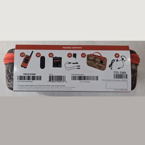 Motorola Solutions Talkabout Radio, Orange
