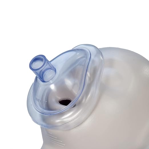 WNL Products 5000TMV-CP Adult/Child & Infant CPR Practi-MASK & Valve Combo Pack - Fits All WNL Training Masks