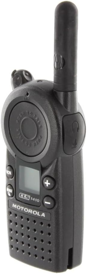 Motorola Solutions CLS1410 10-Pack Two-Way Radio Analog 4 Channels UHF 459.5-469.5MHz