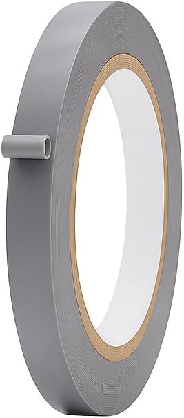 MAT Vinyl Marking Tape Gray - 1/2 inch x 36 yds. for Safety Floor Marking (School Gym, Restaurants, Warehouse), Dance Floor Splicing, Pinstriping Cars & Boats