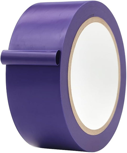 MAT Vinyl Marking Tape Purple - 2 inch x 36 yds. for Safety Floor Marking (School Gym, Restaurants, Warehouse), Dance Floor Splicing, Pinstriping Cars & Boats