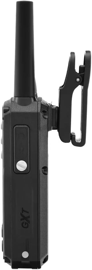 Midland GXT67 PRO 5W GMRS Radio - Two-Way Midland Walkie Talkie - Repeater Capable, IP67 Waterproof, Active Noise Canceling, Hands-Free Operation, 99 Channels, 16-Hour Battery - 2 Pack