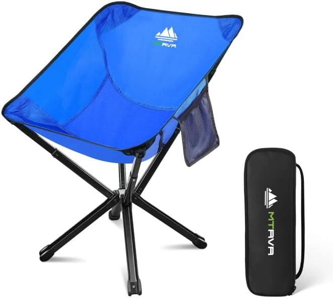 Ultra-Lightweight Backpacking Chair — Compact Folding Design, Quick-Deploy Telescopic Frame, Stable Aluminum Construction, Portable Camp Chair for Hiking, Travel & Backpacking