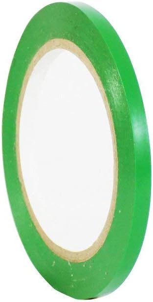 WOD VTCP366 Kelly Green Pinstriping Dance Floor Vinyl Tape, 1/4 inch x 36 yds. Marking Tape for School Gym, Warehouse, Parking Spaces and More