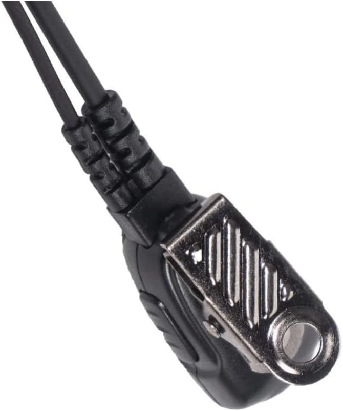 2 Pack Walkie Talkie Earpiece Compatible with Midland GXT1000VP4 LXT600VP3 GXT1050VP4 GXT1000XB with Mic PTT Security D Shape Headsets